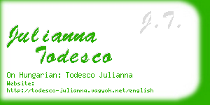 julianna todesco business card